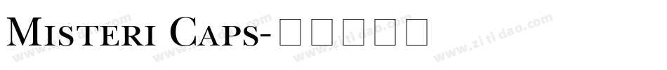 Misteri Caps字体转换